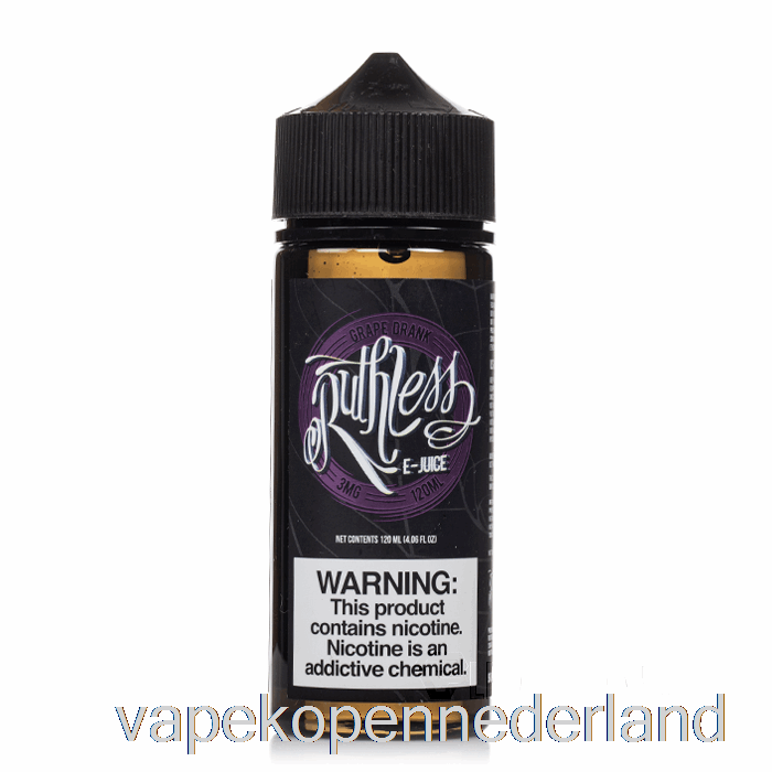 Elektronische Sigaret Vape Druivendrank - Meedogenloze Damp - 120 Ml 6 Mg